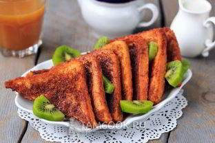 Гренки с корицей