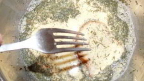 гренки с молоком и яйцами