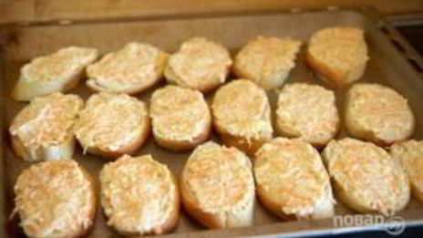 гренки с сыром и яйцом в духовке