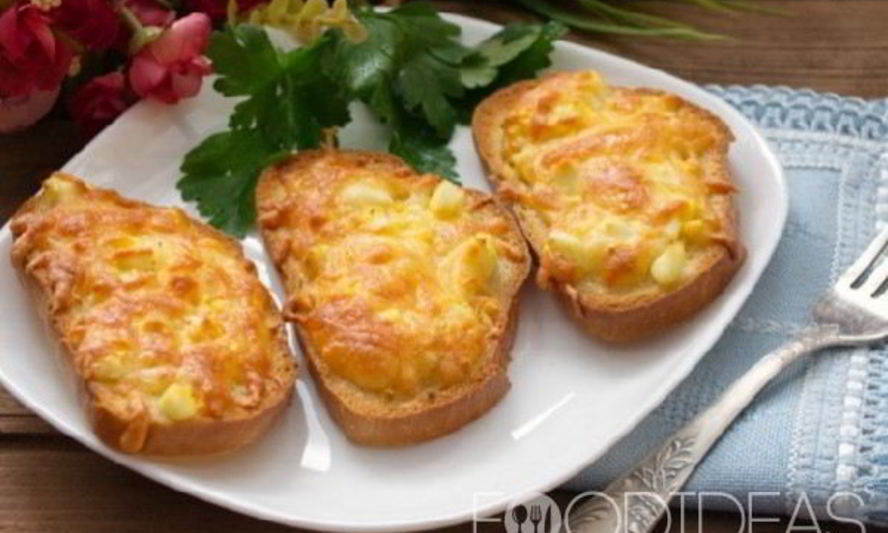 Рецепт гренков с сыром в духовке