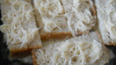 гренки с сыром
