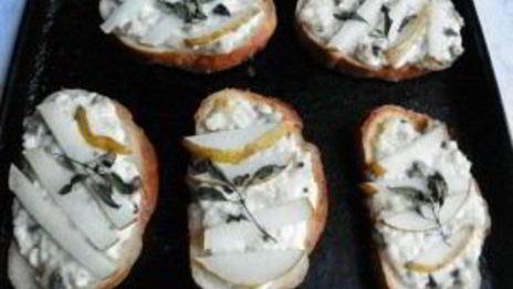 гренки с творогом