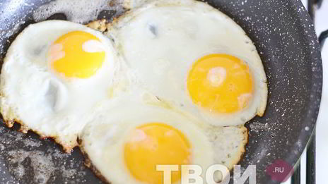 гренки с яйцом
