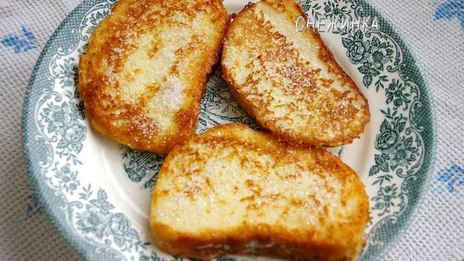 гренки сахарные, сырные и запеченные с яблоками