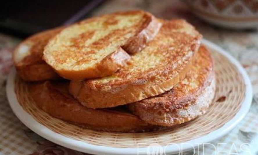 Рецепт сладких гренков