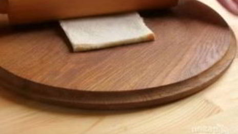 сладкие рулетики-гренки по-французски