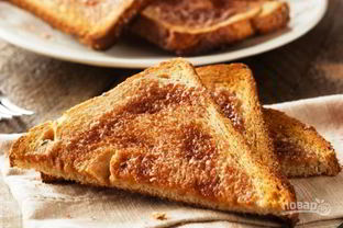 Вкусные гренки из белого хлеба