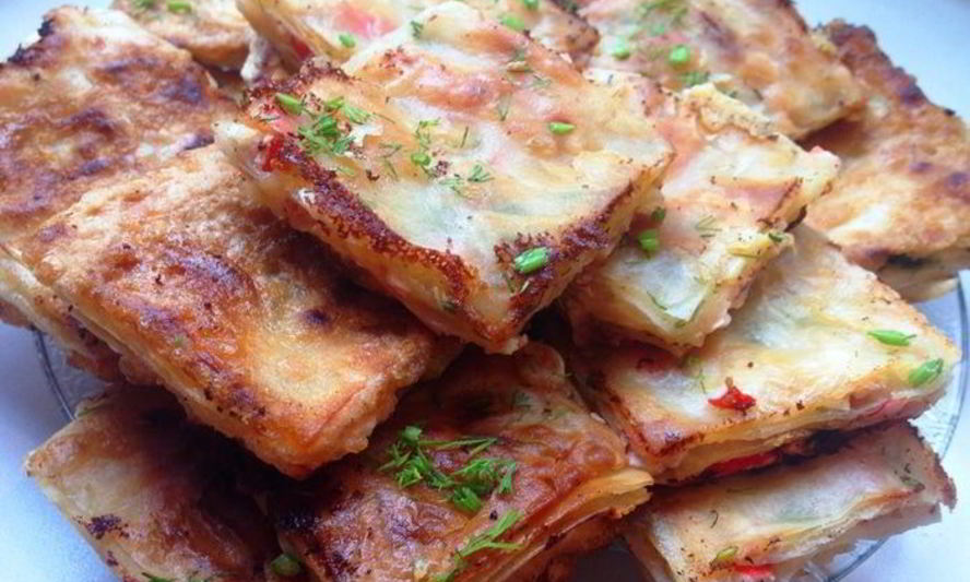 Рецепт восточных гренков