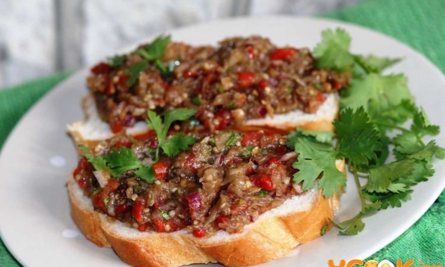 Рецепт баклажанной икры в духовке