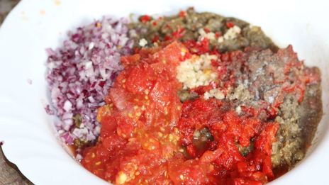 баклажанная икра в духовке