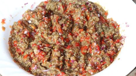 баклажанная икра в духовке