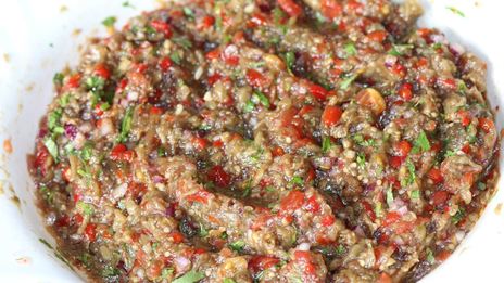 баклажанная икра в духовке