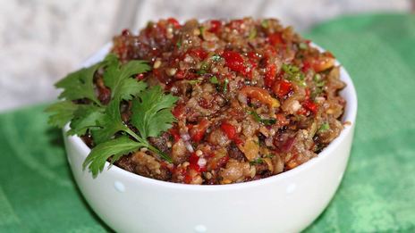 баклажанная икра в духовке