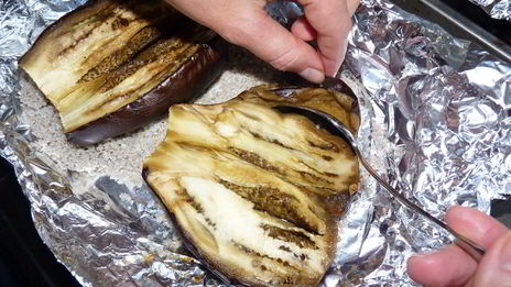 баклажанная икра в прошутто