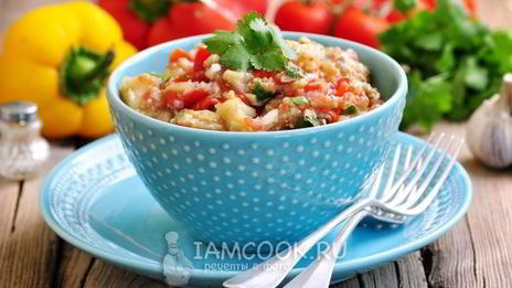 икра из баклажанов по-одесски