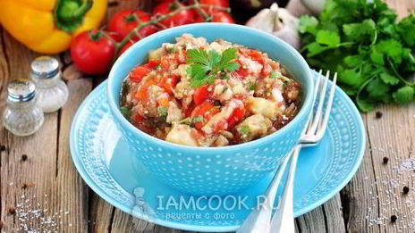 икра из баклажанов по-одесски