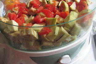 Икра из баклажанов в пароварке