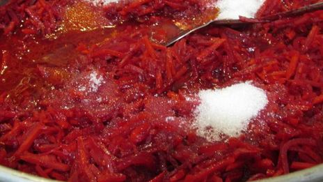 икра из свеклы и моркови