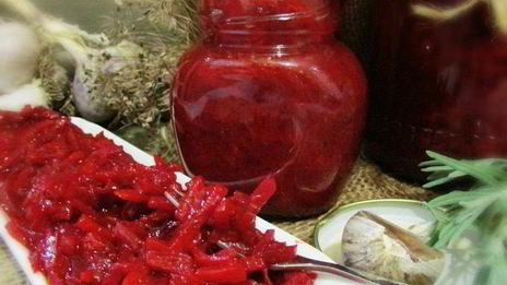 икра из свеклы и моркови