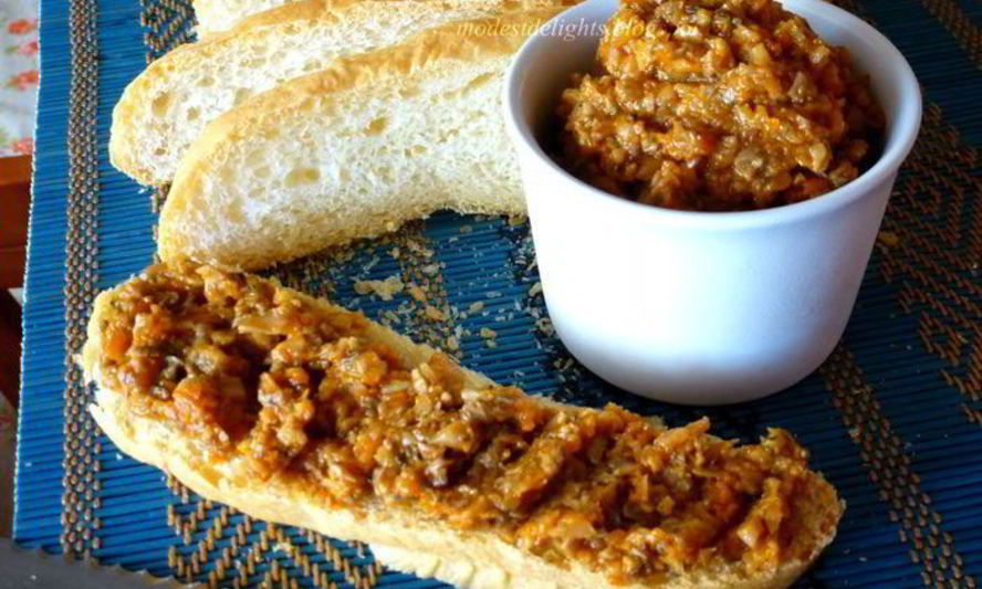 Рецепт икры из вешенок