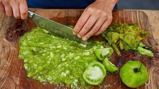 Икра из зеленых помидоров