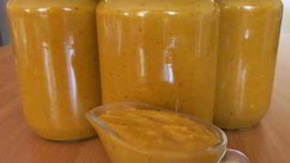 Кабачковая икра без перца