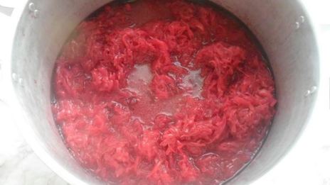 кабачковая икра со свеклой