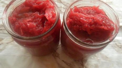 кабачковая икра со свеклой