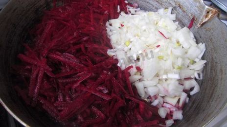 свекольная икра с имбирем