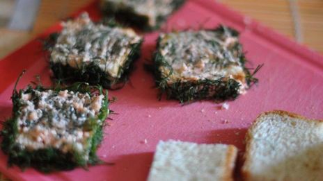 бутерброды канапе божья коровка