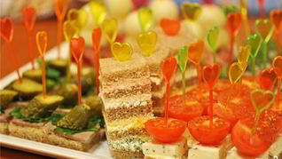 Канапе на день рождения