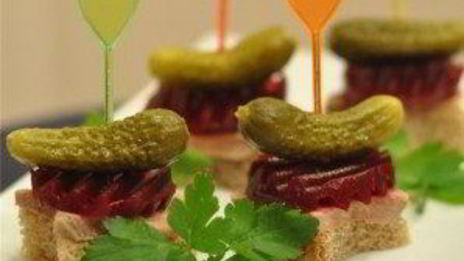 канапе на день рождения