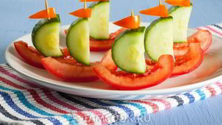 Канапе на детский день рождения