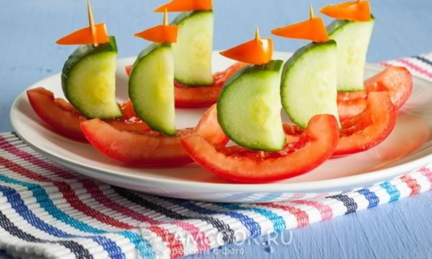 Рецепт канапе на детский день рождения