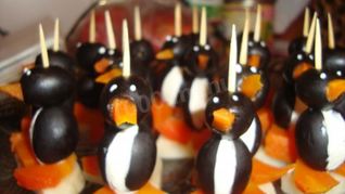 Канапе Пингвины