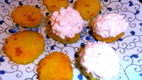 канапе с лососем