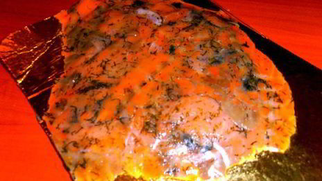 канапе с лососем