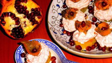 канапе с лососем