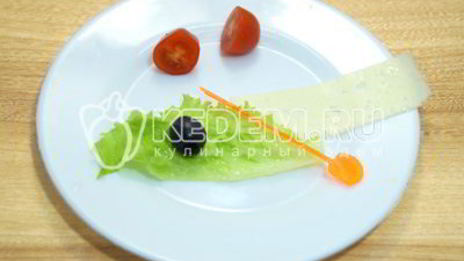 канапе с помидорами черри