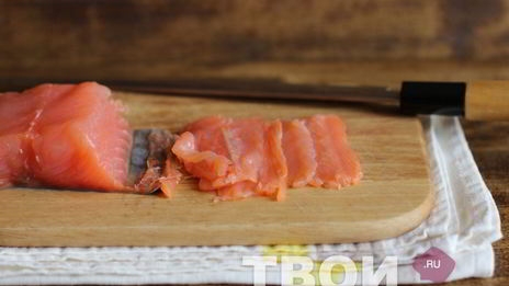 канапе с семгой