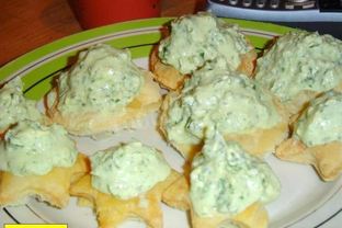 Канапе тарталетки