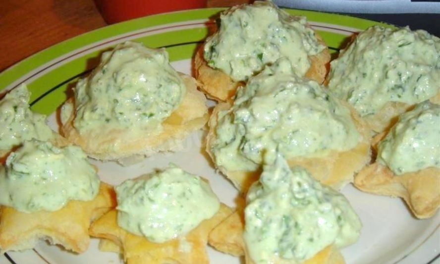 Рецепт канапе тарталетки