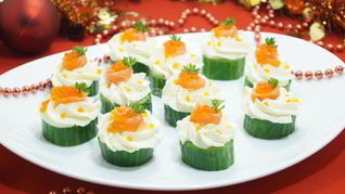 Новогоднее канапе