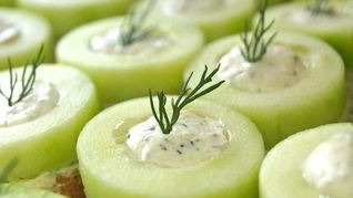 Огуречные канапе