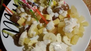 Сладкие канапе с сыром