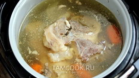 индюшино-говяжий холодец в мультиварке