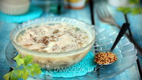 индюшино-говяжий холодец в мультиварке