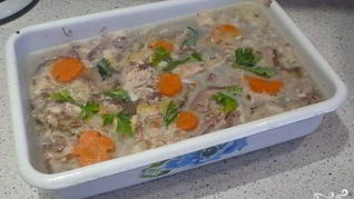 Холодец из говяжьей рульки