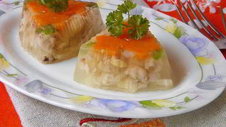 Холодец из куриных лапок
