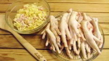 холодец из куриных лапок